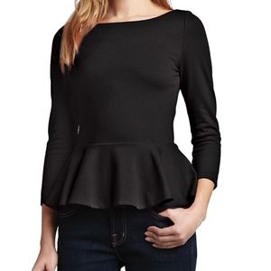 Alice + Olivia Regina Three-Quarter Sleeve Top XS